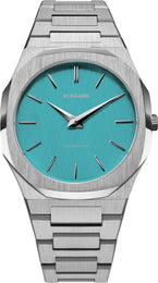 D1 Milano Watch Ultra Thin Light Blue Linen UTBU08