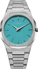 D1 Milano Watch Ultra Thin Light Blue Linen UTBU08