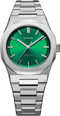 D1 Milano Watch Mechanical Automatico Green Code ATBU05