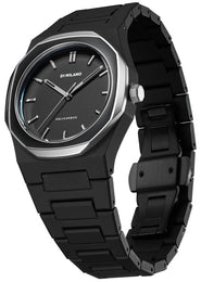 D1 Milano Polycarbon Gun Mesh Watch