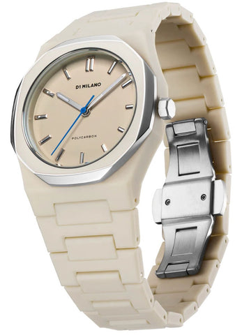 D1 Milano Polycarbon Grey Mesh Watch