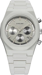 D1 Milano Watch Polychrono Fossil Grey PHBJ08