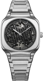 D1 Milano Watch Square Skeleton Grey Depth SLBJ01