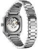 D1 Milano Square Skeleton Grey Depth Watch