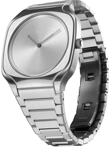 D1 Milano Square Gray Frame Watch