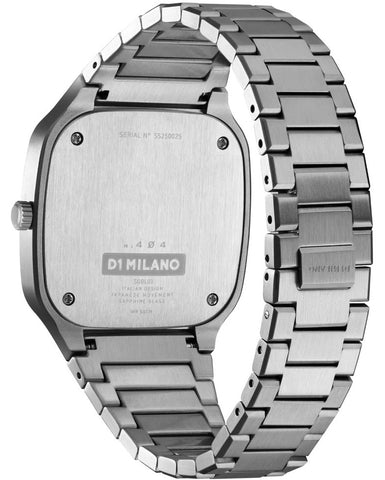 D1 Milano Square Gray Frame Watch