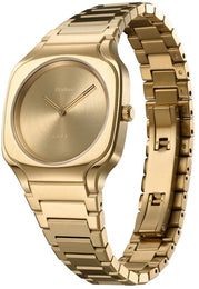 D1 Milano Square Disco Gold Watch