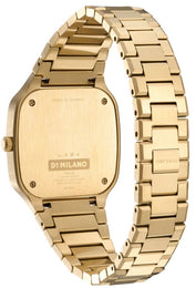 D1 Milano Square Disco Gold Watch