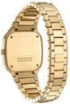 D1 Milano Square Disco Gold Watch