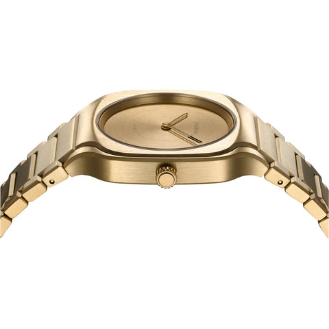 D1 Milano Square Disco Gold Watch