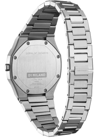 D1 Milano Ultra Thin Zephyr Silver Watch