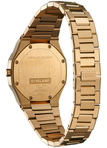 D1 Milano Ultra Thin Zephyr Gold Watch