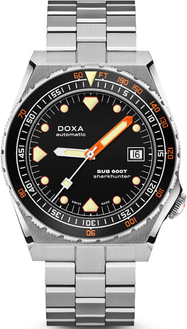 Doxa Watch SUB 600T Sharkhunter Bracelet 861.10.101.10