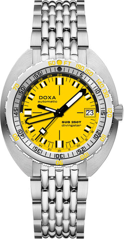 Doxa Watch SUB 250T GMT Divingstar Bracelet 855.10.361.10