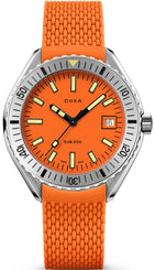 Doxa Sub 200 Professional Orange Rubber Watch 796.10.351.21