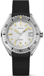 Doxa Sub 200 Searambler Black Rubber Watch 796.10.021.20