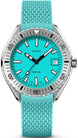 Doxa Sub 200 Aquamarine Turquoise Rubber Watch 796.10.241.25