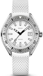 Doxa Sub 200 Whitepearl White Rubber Watch 796.10.011.23