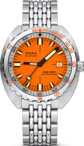 Doxa Sub 750T Professional Bracelet Watch 825.10.351.10