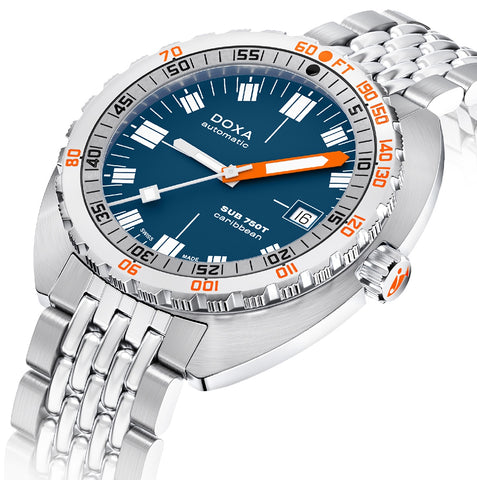 Doxa Sub 750T Caribbean Bracelet Watch