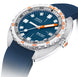 Doxa Sub 750T Caribbean Blue Rubber Watch