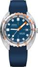 Doxa Sub 750T Caribbean Blue Rubber Watch 825.10.201.32