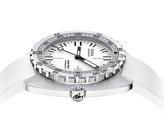 Doxa Sub 750T Whitepearl White Rubber Watch