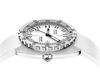 Doxa Sub 750T Whitepearl White Rubber Watch product image