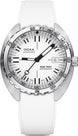 Doxa Sub 750T Whitepearl White Rubber Watch 825.10.011.23