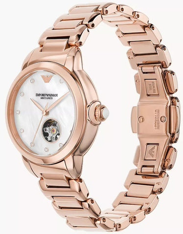 Emporio Armani Mother Of Pearl Ladies Watch