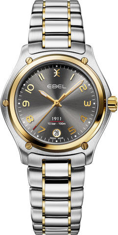Ebel 1911 18K Yellow Gold Anthracite Watch