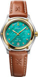 Ebel 1911 18K Yellow Gold Turquoise Diamond Watch 1216686