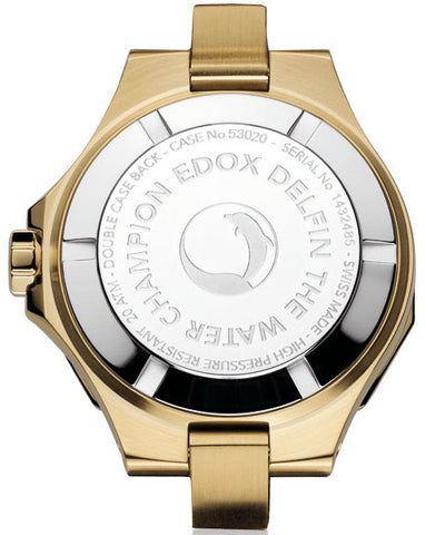 Edox Watch Delfin The Original Lady Quartz 3 Hands