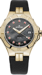 Edox Watch Delfin The Original Lady Quartz 3 Hands 53020 37JC NANRUD