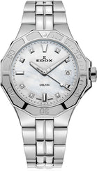 Edox Watch Delfin The Original Lady Quartz 3 Hands 53020 3M NADN