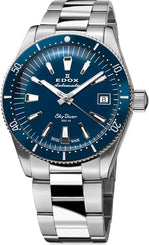 Edox Watch Skydiver 38 Date Automatic 80131 3BUM BUIN