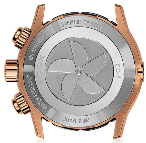 Edox Watch CO-1 Titanium PVD