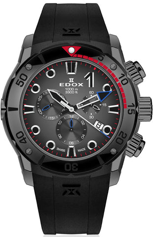 Edox Watch CO-1 Chrono Quartz Titanium 10242 TINGNR GIDNR