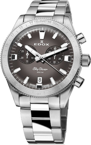 Edox Watch Skydiver Chronograph Limited Edition