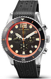 Elliot Brown Watch Bloxworth Chrono Black Black Rubber 929-019-R51S