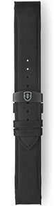 Elliot Brown Leather 22mm Black Matt Pull Up Deployment