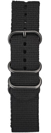 Elliot Brown Nylon 22mm Black Ballistic Gunmetal Hardware