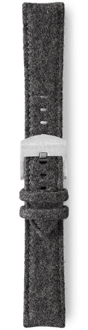 Elliot Brown Felt 22mm Grey Woollen