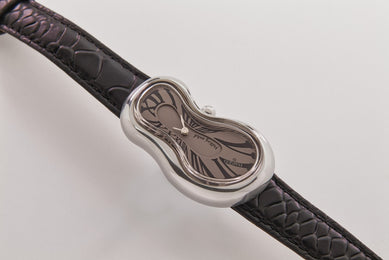 Exaequo Classic Melting SS Fume Dial Watch