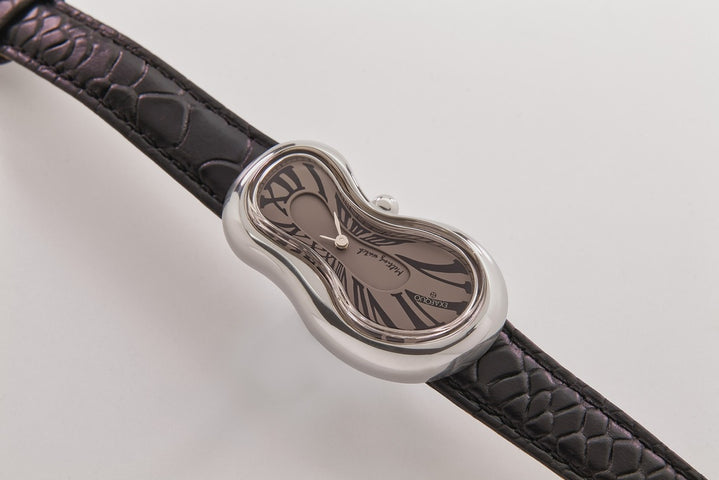 Exaequo Classic Melting SS Fume Dial Watch