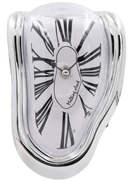 Exaequo Melting Clock ABS Silver Colour Case Watch EX0011.0002