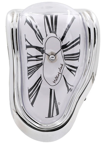 Exaequo Melting Clock ABS Silver Colour Case Watch EX0011.0002