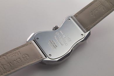 Exaequo Polyhedron 925 Silver Melting White Dial Watch
