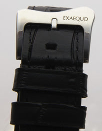 Exaequo Polyhedron 925 Silver Melting White Dial Watch