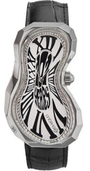 Exaequo Polyhedron 925 Silver Melting White Dial Watch EX0101.0101.